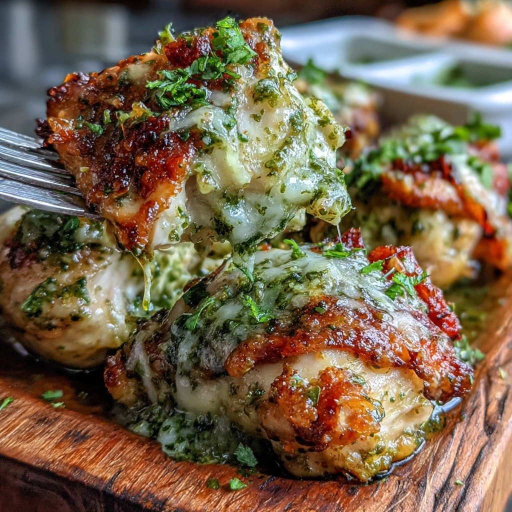 Spring Dinner Creamy Pesto Chicken