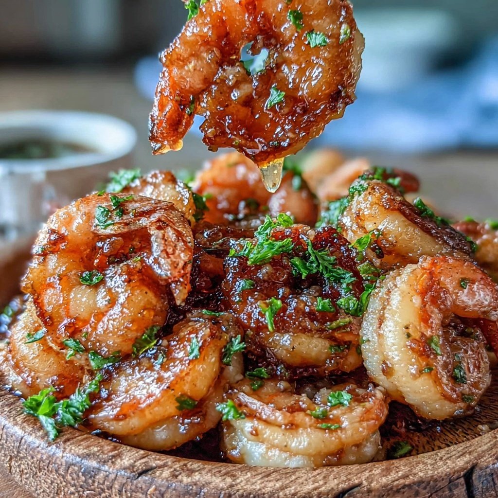 Easy Healthy Honey Garlic Shrimp