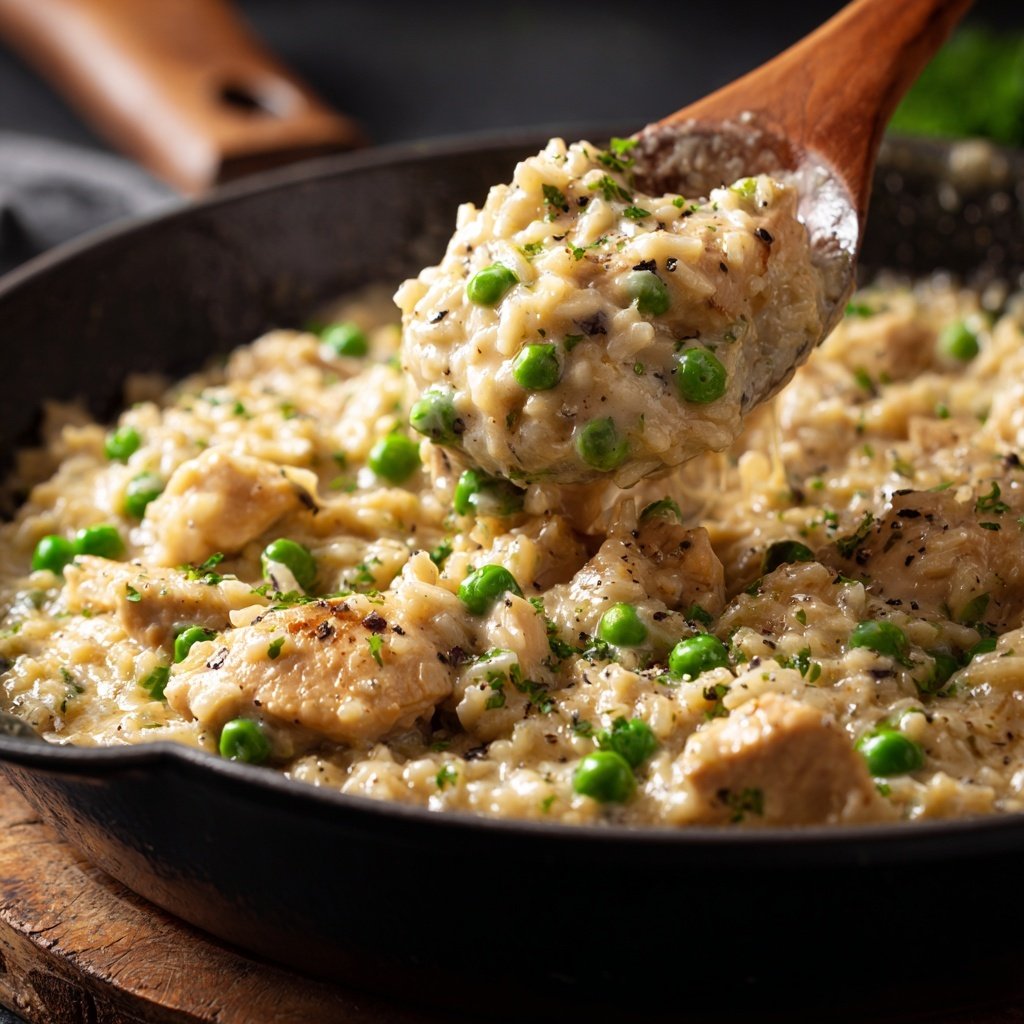 Creamy One Pot Chicken And Rice