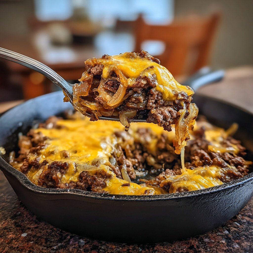 Classic Hamburger Meat Skillet Dinner