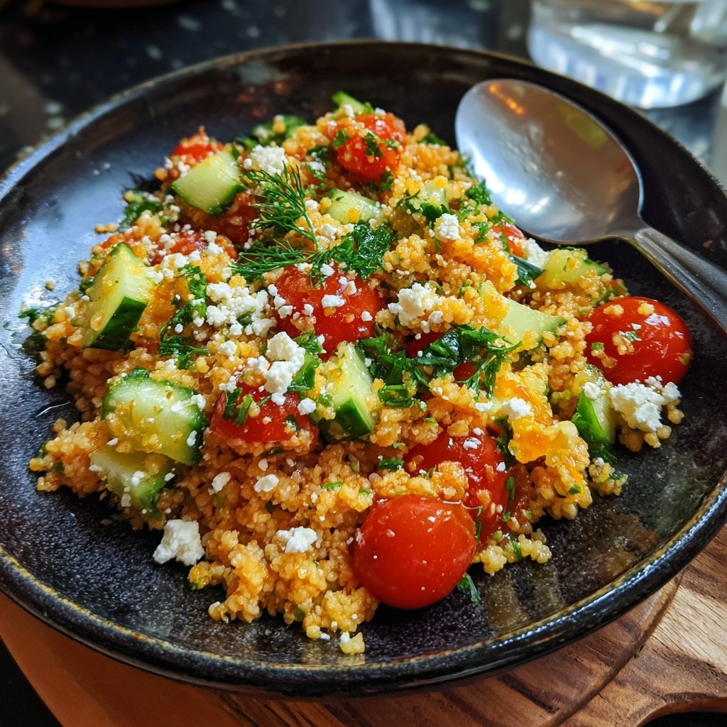 Mediterranean Bulgur Salad