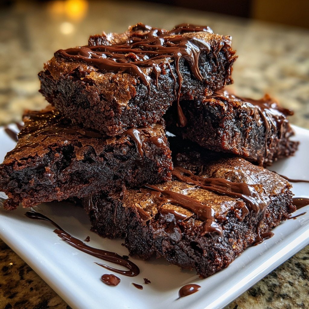 Chocolate Hazelnut Brownies