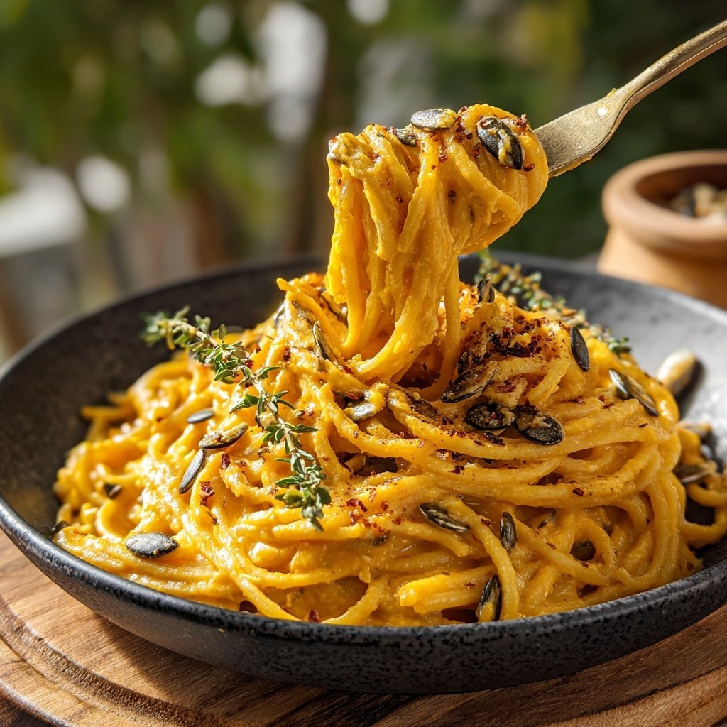 Creamy Pumpkin Pasta