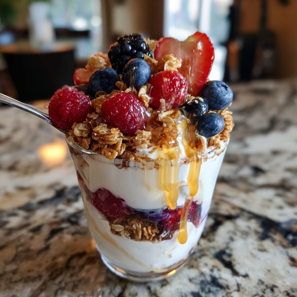 Healthy Snack Yogurt Parfaits