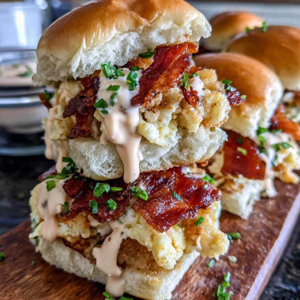 Breakfast Sliders For A Crowd