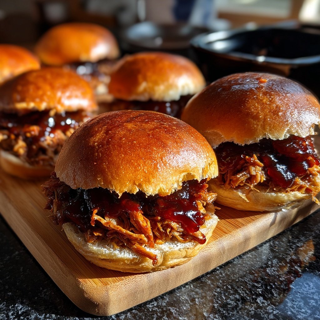 Sliders with BBQ Jackfruit